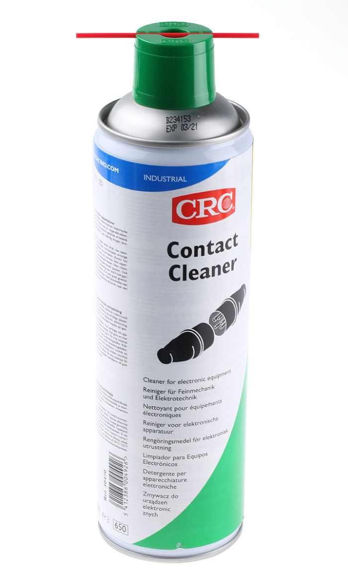 12101 CRC CRC 500 ml Aerosol Electrical Contact Cleaner for Various