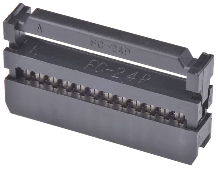 Wurth Elektronik 24-Way IDC Connector Socket for Cable Mount, 2-Row