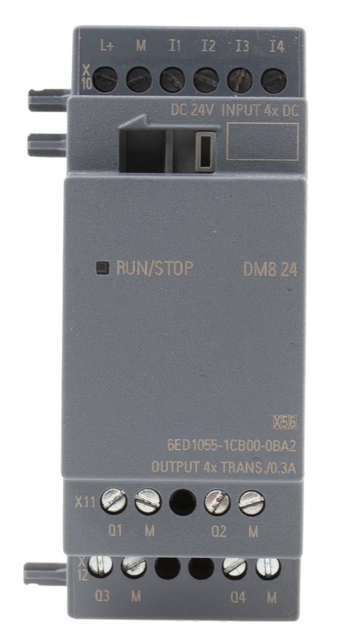 Module E/S Siemens LOGO, 4 entrées , 4 sorties , Numérique