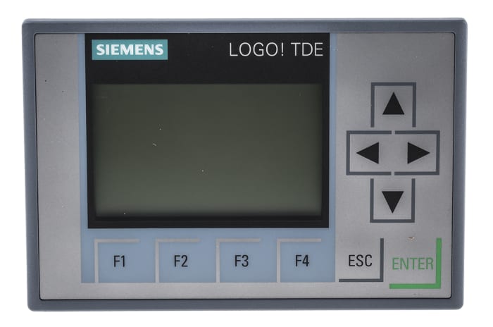 Siemens with LOGO! 8 and higher Backlit HMI Panel, 2 port, 12 → 24 V ac/dc Supply