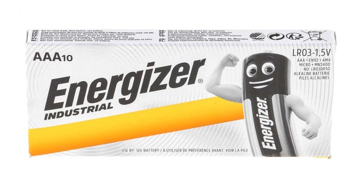 Energizer EN92 Pack 10 Piles Alcalines AAA LR03