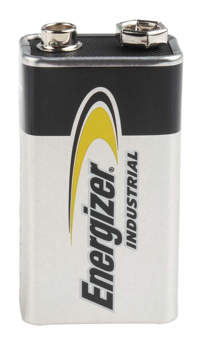 Energizer Energizer Industrial Alkaline 9V Batteries PP3