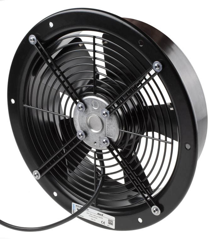 ebm-papst W2E250 Series Axial Fan, 230 V ac, AC Operation, 1970m³/h, 150W, 660mA Max, 320 x 80mm