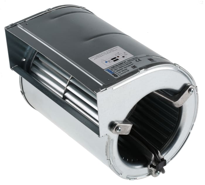 Odstředivý ventilátor, řada: D2E 133, 180 x 254 x 171.5mm odstředivé, průtok vzduchu: 700m³/h 230 V AC