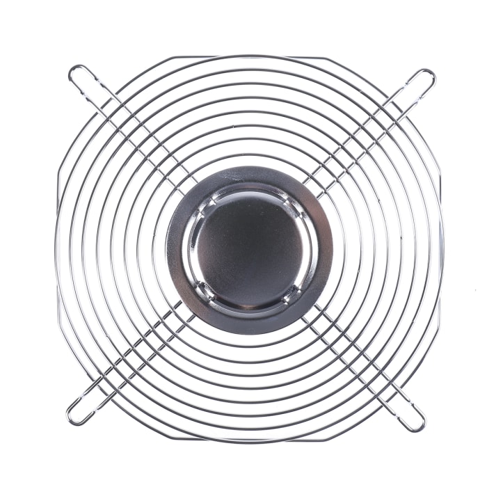ebm-papst LZ30-4 Series Metal, Steel Finger Guard for 119 x 119mm Fans, 104.8mm Hole Spacing, 119 x 119mm