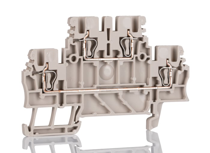 1791100000 Weidmuller Weidmuller Z Series Beige Feed Through Terminal