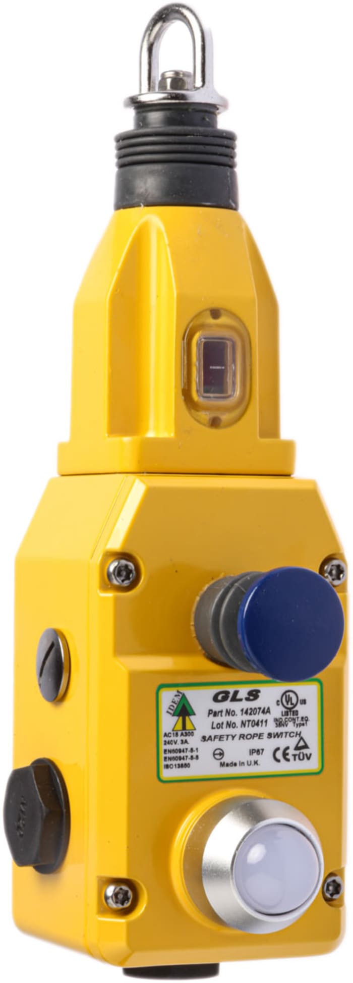 IDEM GLS Rope Pull Switch, 80m, Straight