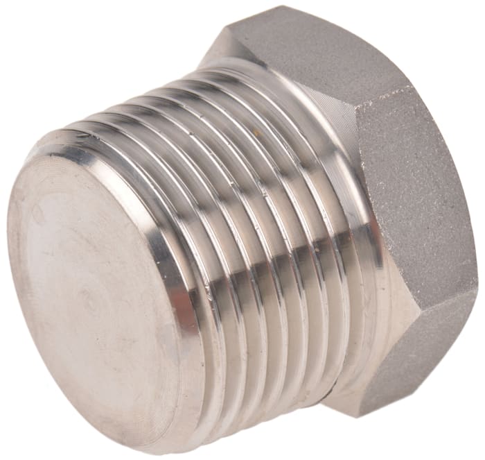 RS PRO | RS PRO Stainless Steel Pipe Fitting, Straight Hexagon, Male ...