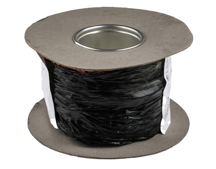 Cable de control RS PRO de 2 núcleos, 0,5 mm², Ø ext. 4.8mm, long. 50m, 300/500 V, 9 A, Pirorretardante, funda de PVC