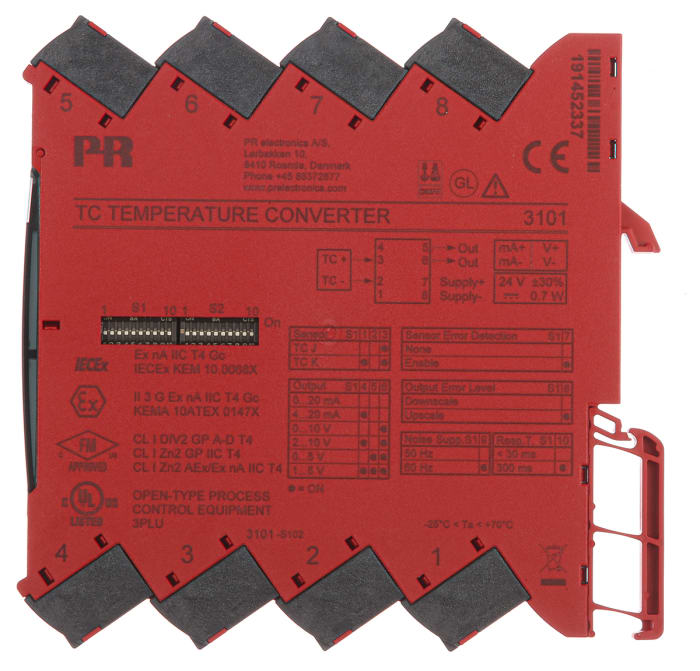 3101 PR Electronics PR Electronics 3101 Temperature Transmitter