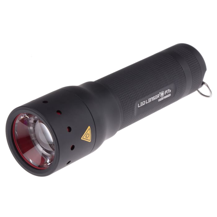LEDLENSER LED Torch Black 320 lm, 130 mm