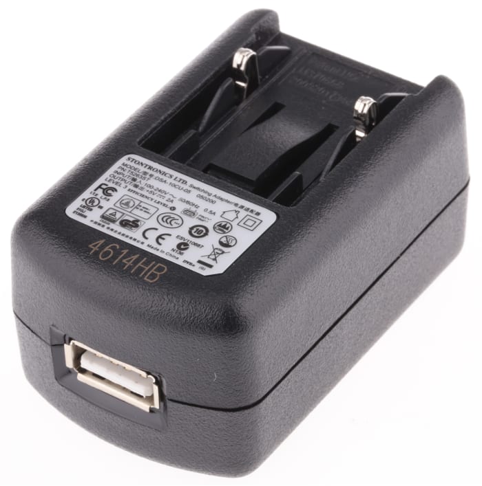 RS PRO 10W Plug In Power Supply 5V dc Output, 2A Output