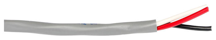 Alpha Wire Alpha Essentials Communication & Control Control Cable, 3 Cores, 1.32 mm² 16 AWG, Unscreened, 30 m, Grey