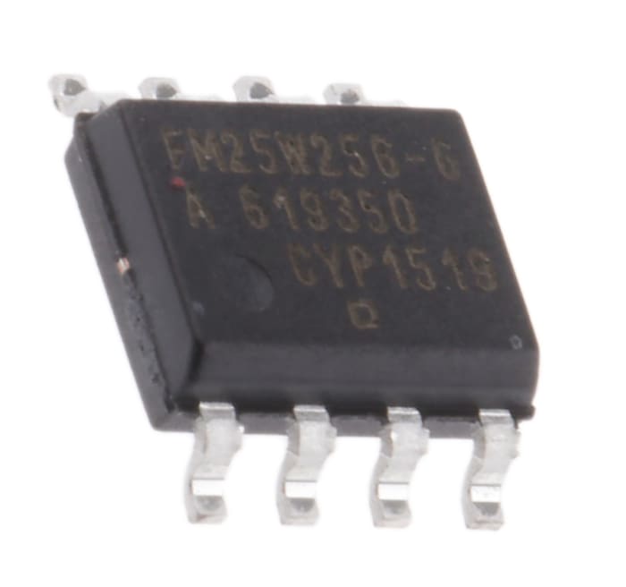 Cypress Semiconductor 256kbit SPI FRAM Memory 8-Pin SOIC, FM25W256-G