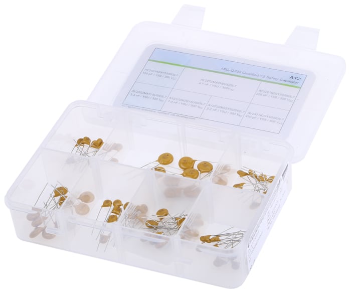 AY21KITHF Vishay Vishay, Through Hole Ceramic Capacitor Kit 10 per