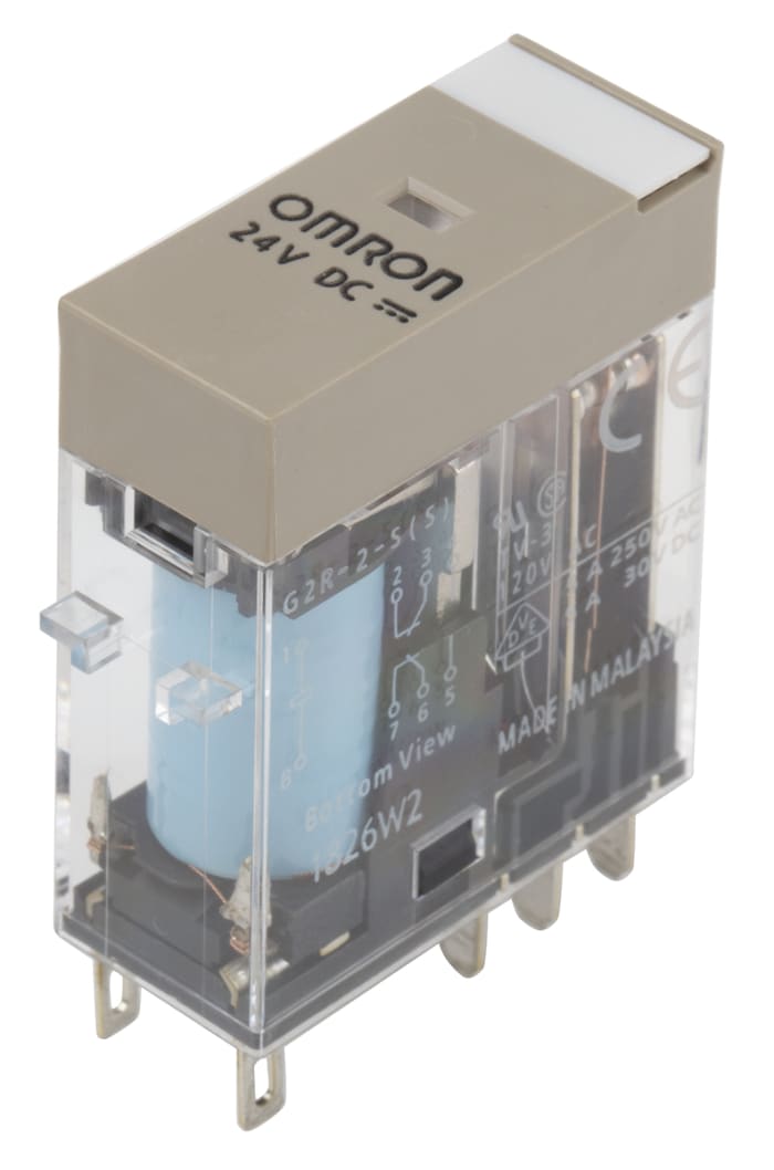 Omron Smart Power Relay, 5 A Load, Plug In, 125 V dc, 380 V ac Load