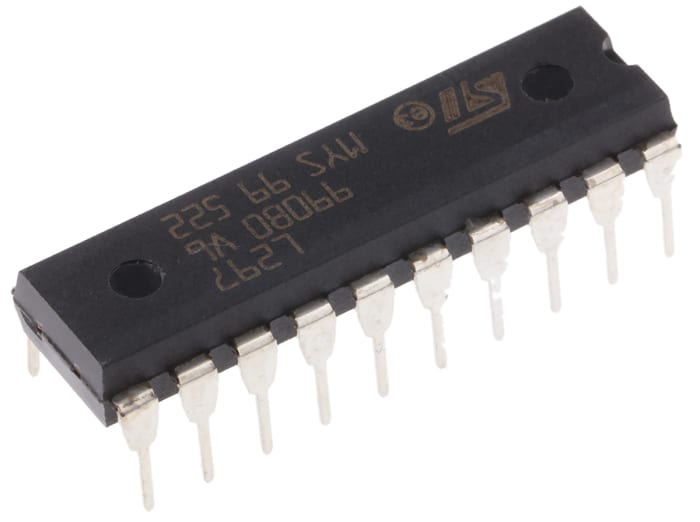 STMicroelectronics L297/1, Stepper Motor Controller, 10 V 20-Pin, PDIP