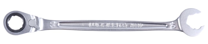 Facom 467BR Series Combination Ratchet Spanner, 10mm, Metric, Double Ended, 158 mm Overall