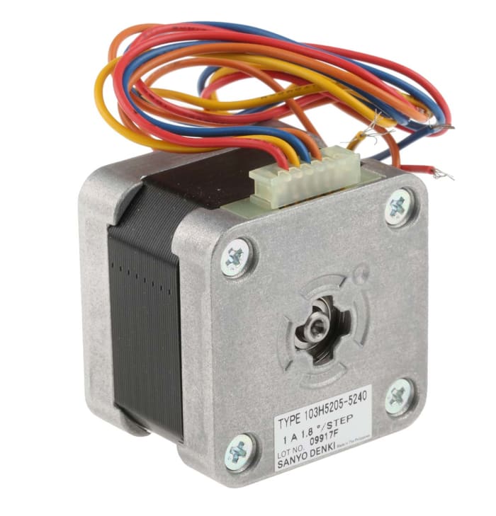 103H52055240 Sanyo Denki Sanyo Denki Hybrid, Single Shaft Stepper