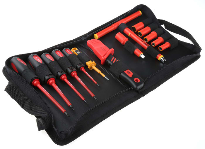 RS PRO 14 Piece Engineers Tool Kit, VDE Approved