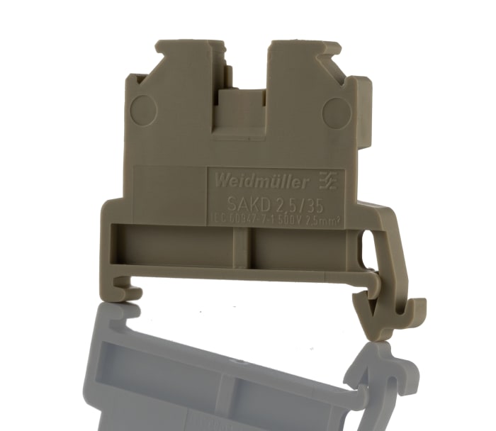 SAKD 2.5/35 0268860000 Weidmuller Weidmüller Beige SAK Feed Through