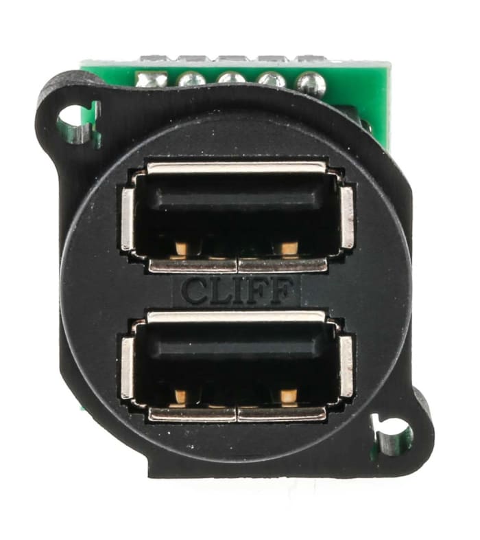 Support Panneau Double Port USB 3.0 RS Pro - Neuf, Prise Panel Mount