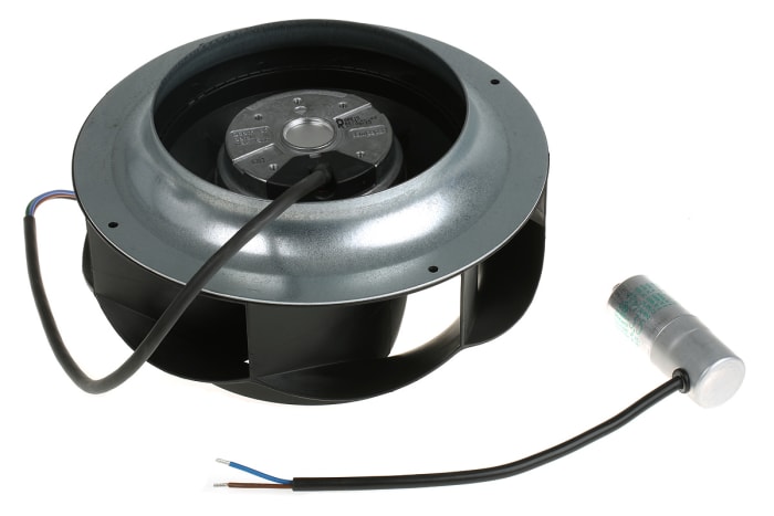 ebm-papst R2E225 Series Centrifugal Fan, 230 V ac, 1195m³/h, AC Operation, 225 (Dia.) x 99mm