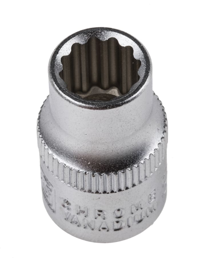 RS PRO 3 8 in Drive 9mm Standard Socket 12 point