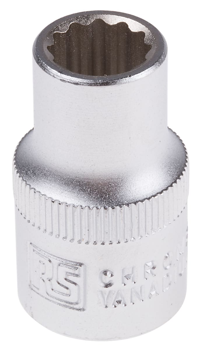 Nástrčná hlavice 1/2 palca pohon 11mm Dvojitý šesťhran RS PRO