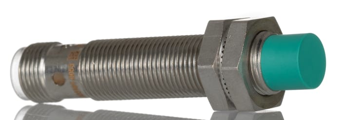 Pepperl + Fuchs Inductive Threaded Barrel Proximity Sensor, M12, 8 mm Detection, PNP NO+NC, 5 → 36 V dc