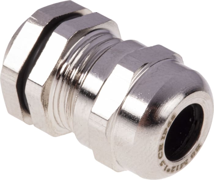 Nickel-plated brass cable gland - 1160.20 - AGRO - IP68 / IP69 / insulated