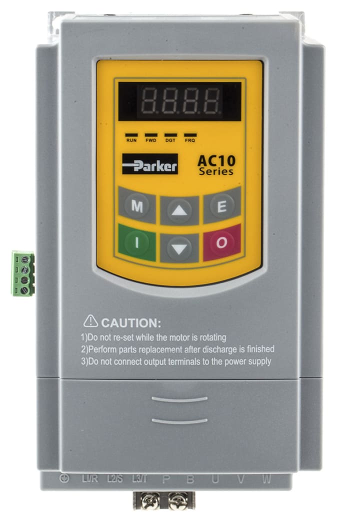 Parker Inverter Drive, 1.5 kW, 3 Phase, 400 V ac, 6.9 A, AC10 Series