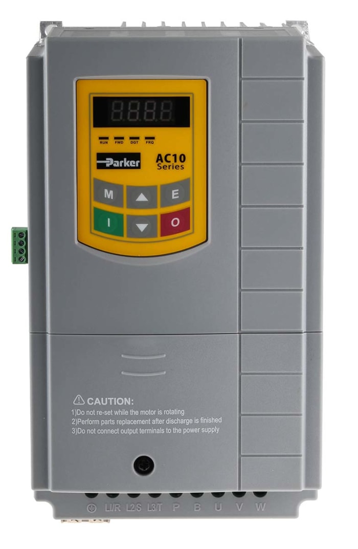 Parker Inverter Drive, 4 kW, 3 Phase, 400 V ac, 13.6 A, AC10 Series