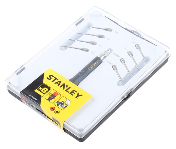 Stanley Phillips; Slotted Interchangeable Screwdriver Set, 8-Piece