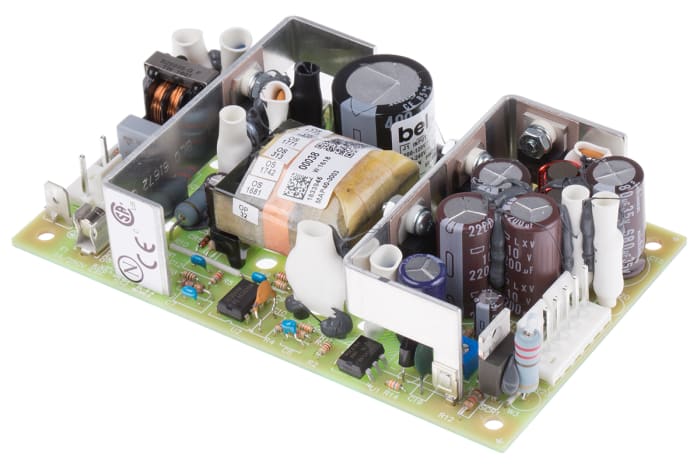 BEL POWER SOLUTIONS INC Switching Power Supply, MAP40-3003, 5 V dc, ±15 V dc, 1.5 A, 3 A, 200mA, 40W, Triple Output, 90