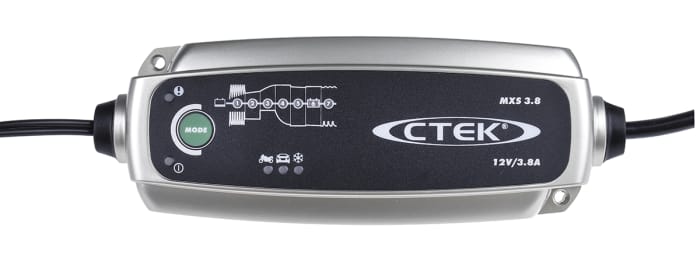 MXS3.8 CTEK, CTEK MXS 3.8 Battery Charger For Lead Acid 12 V 12V 3.6A with  EU plug, 835-2728