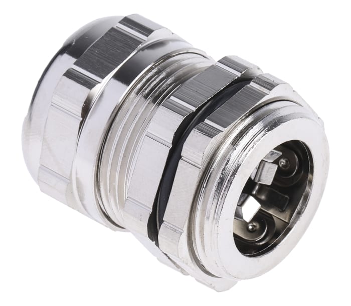 RS PRO RS PRO Cable Gland, M25 Max. Cable Dia. 16mm, Nickel Plated