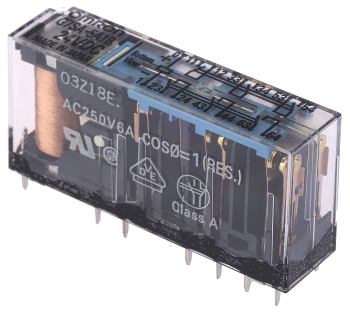 Omron G7SA Safety Relay, 24V dc