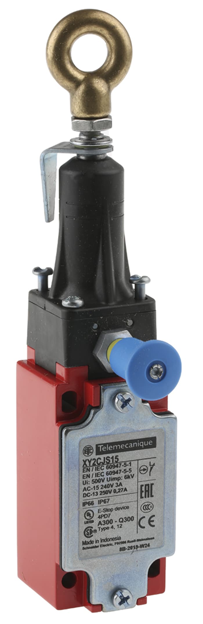 Telemecanique Sensors XY2CJ Rope Pull Switch, 20m, NO/NC, , Dual Direction