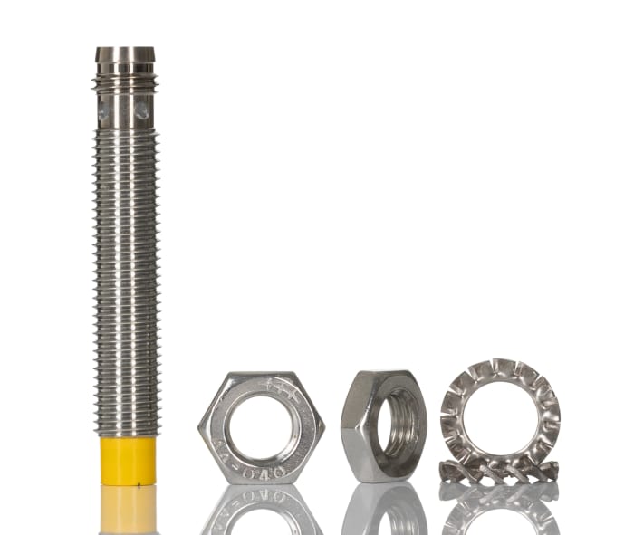 Turck Inductive Threaded Barrel Proximity Sensor, M8, 6 mm Detection, PNP NO, 10 → 30 V dc