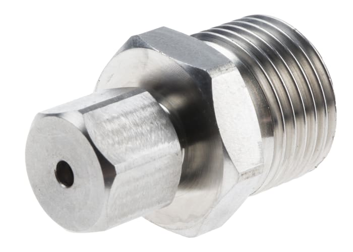 RS PRO 1/2 BSP Compression Fitting for Use with Thermocouple or PRT Probe, 3mm Probe, RoHS Compliant Standard