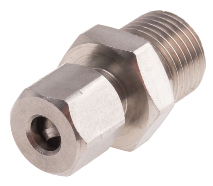 RS PRO M16 Compression Fitting for Use with Thermocouple or PRT Probe, 6mm Probe, RoHS Compliant Standard