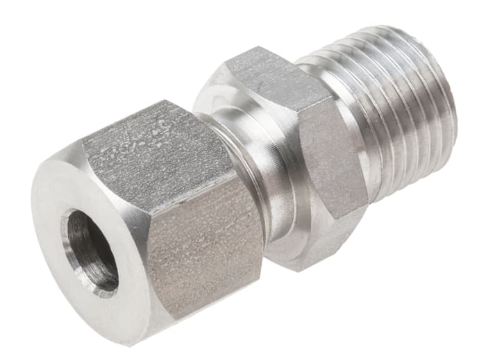 RS PRO M16 Compression Fitting for Use with Thermocouple or PRT Probe, 8mm Probe, RoHS Compliant Standard