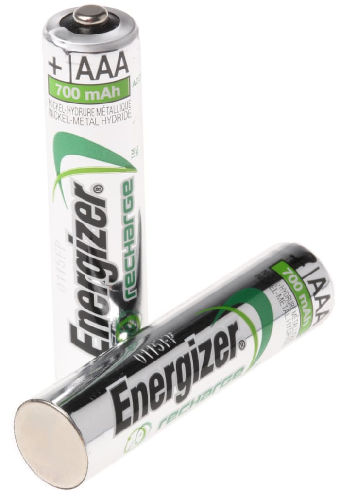 Energizer Rechargeable, NiMH 1,2V Şarj Edilebilir AAA Pil Paketi (Batarya Paketi), 700mAh
