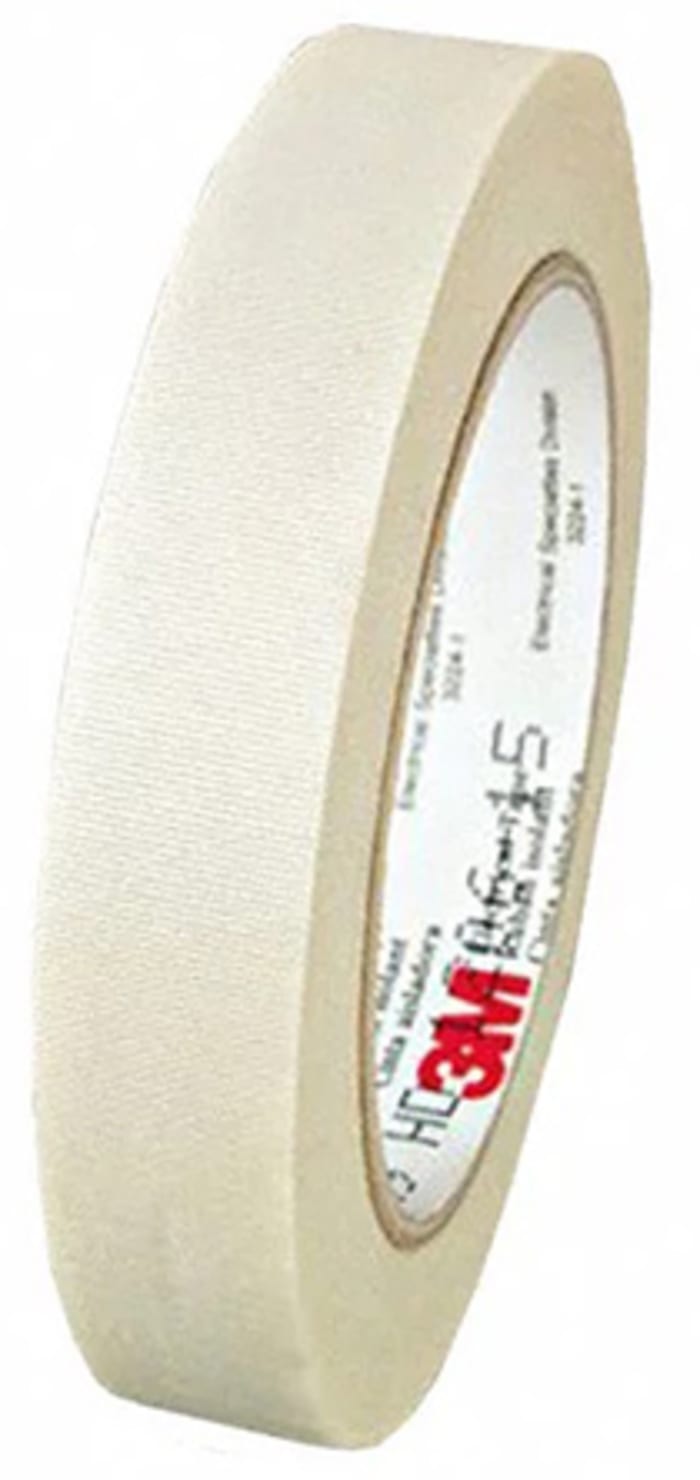 3M Scotch 69 White Cloth Tape, 19mm x 33m, 0.18mm Thick