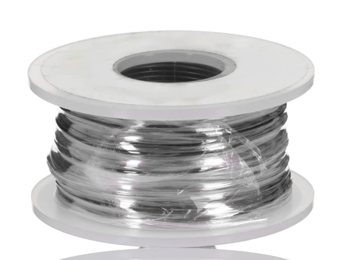 Alpha Wire Hook-up Wire PVC Series Black 0.33 mm² Hook Up Wire, 22 AWG, 1/0.64 mm, 30m, PVC Insulation, 3051/1 BK005