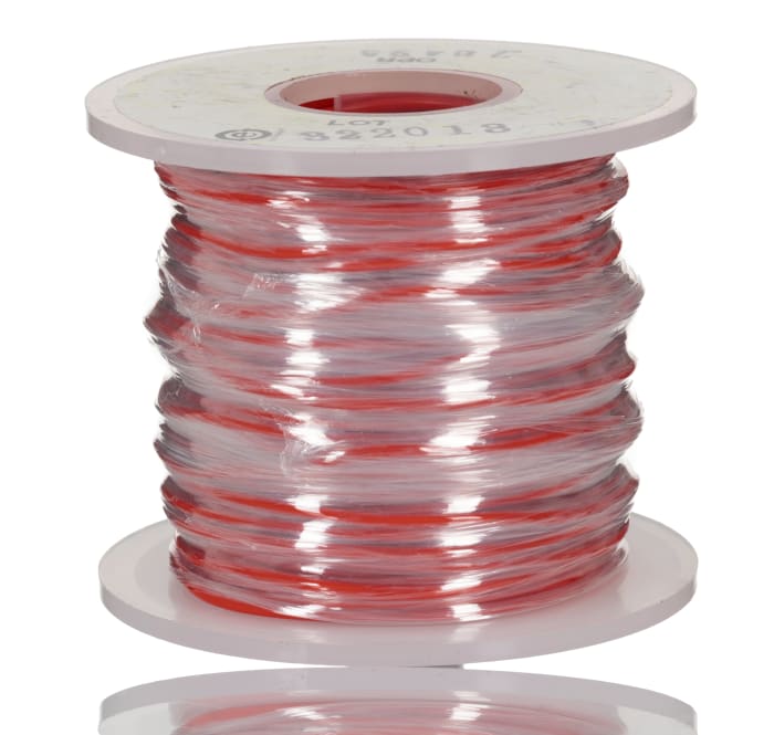 Wire 20 AWG PVC 300V UL1007 Red 30m