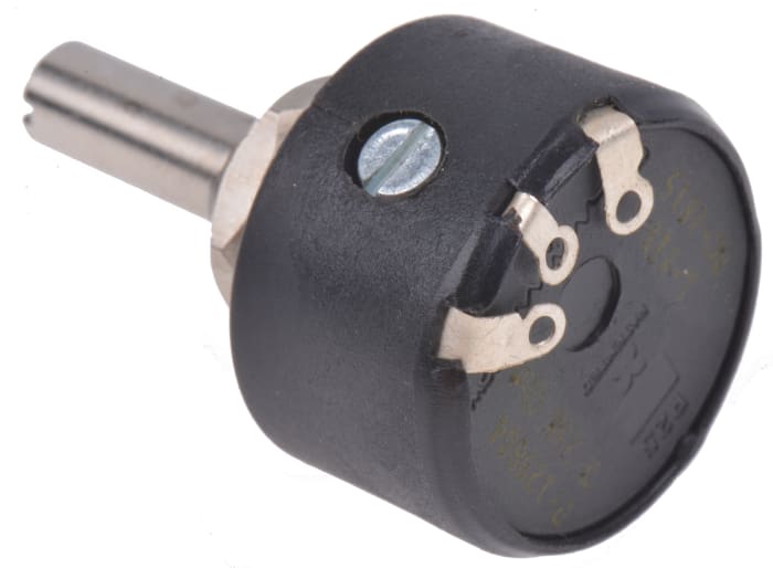 RS PRO | RS PRO P25 25 kΩ Rotary Potentiometer 1-Turns 1-Gang