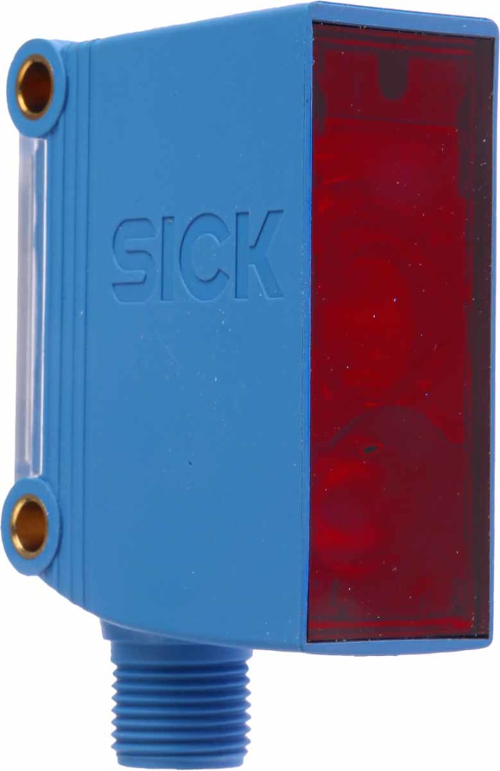 SICK Retroreflective Photoelectric Sensor, Block Sensor, 80 mm → 15 m Detection Range