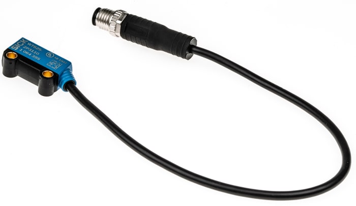 SICK Background Suppression Photoelectric Sensor, Block Sensor, 1 mm → 18 mm Detection Range